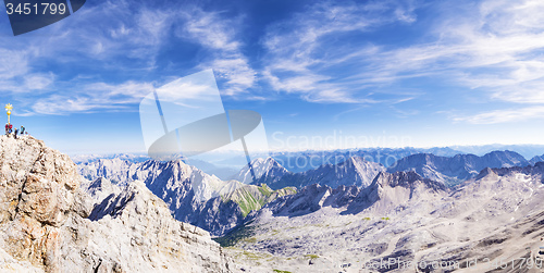 Image of Panorama from Zugspitze