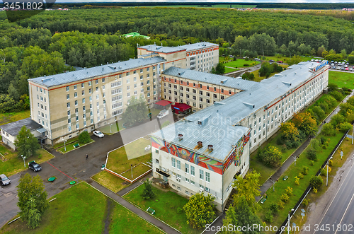 Image of Tyumen Neftyanik hospital in medical town, Russia