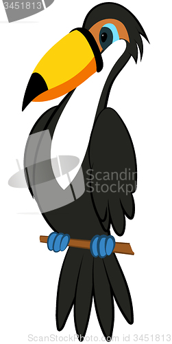 Image of Funny Cartoon Toucan 