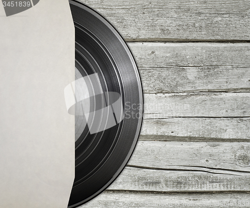 Image of Vinyl record with cover