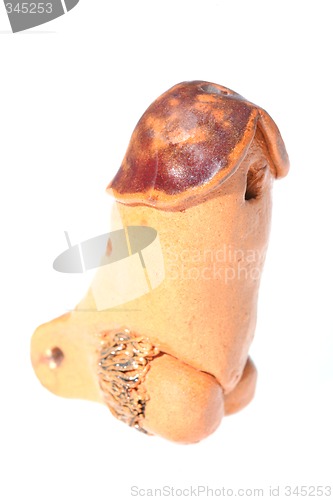 Image of Clay Toy Whistle-Penis