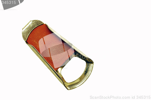 Image of Isolated bottle cap opener