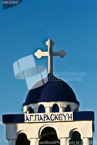 Image of Greek Orthodox Church in Greece Peloponese