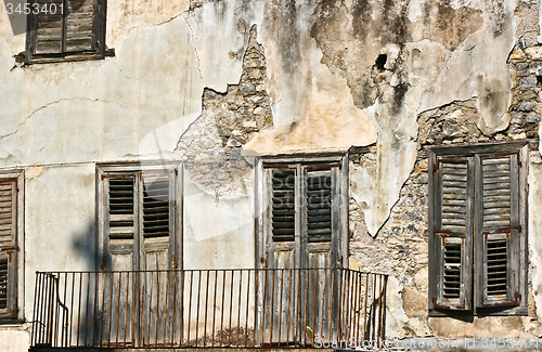 Image of Old house in greece in the summer (Peloponese)