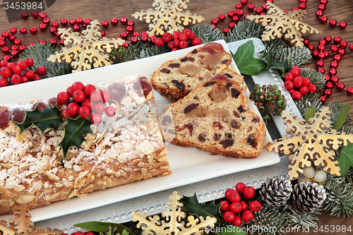 Image of Stollen Christmas Cake