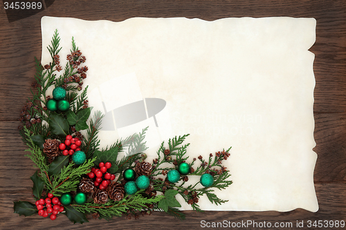 Image of Decorative Christmas Border