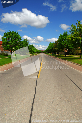 Image of Suburban street