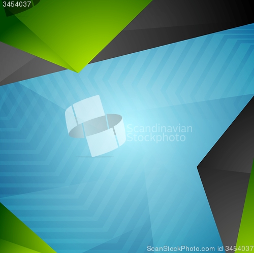 Image of Bright tech modern corporate background