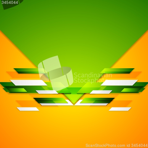 Image of Abstract colorful vector geometric corporate design