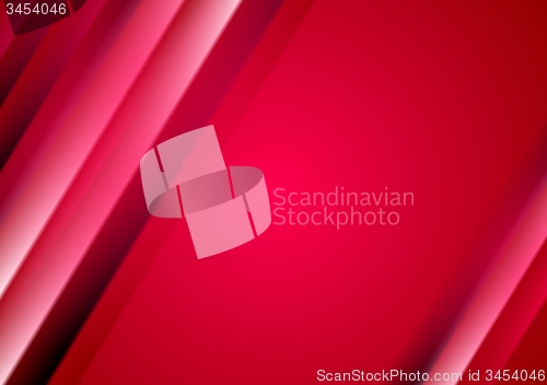 Image of Red crimson abstract blurred stripes background