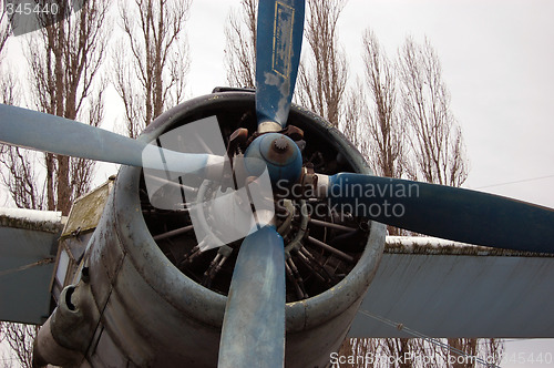 Image of old airplane AN-2