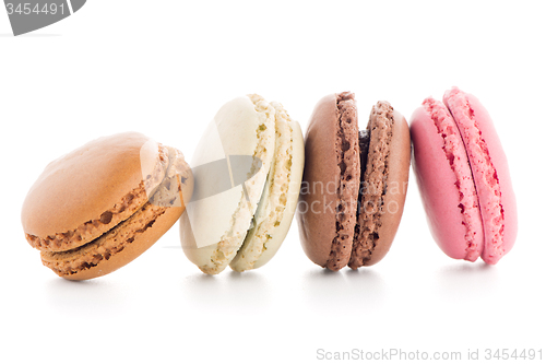 Image of Colorful French Macarons