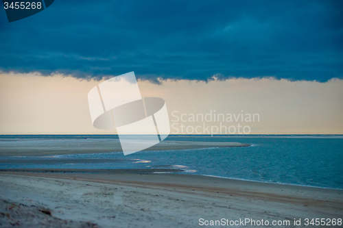 Image of tybee island near savannah georgia beach scenes