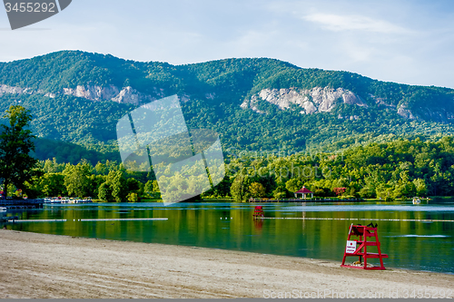Image of chimney rock town and lake lure scenes