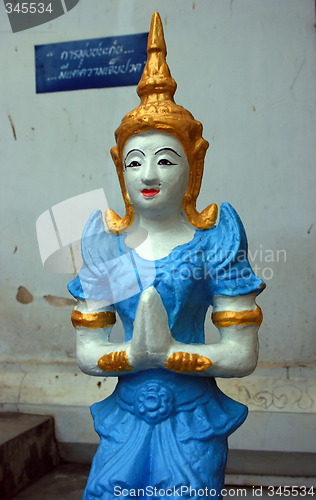 Image of Blue Buddha