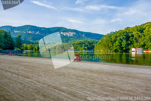Image of chimney rock town and lake lure scenes