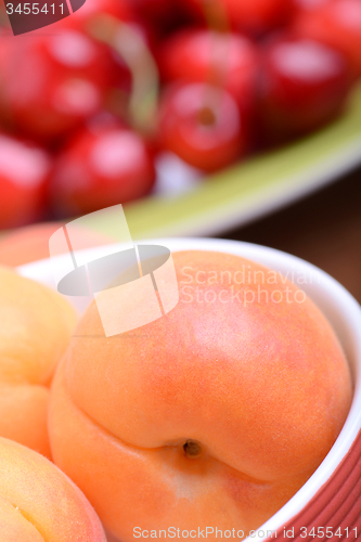 Image of Summer Fruits, cherries, apricots