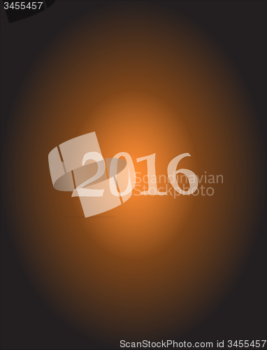 Image of Happy new 2016 year. Colorful design. Vector illustration and photo image available.