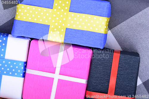 Image of holiday gift boxes collection