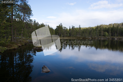 Image of Lake in Lapland, Finland