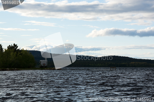 Image of lake Inari, Lapland, Finland