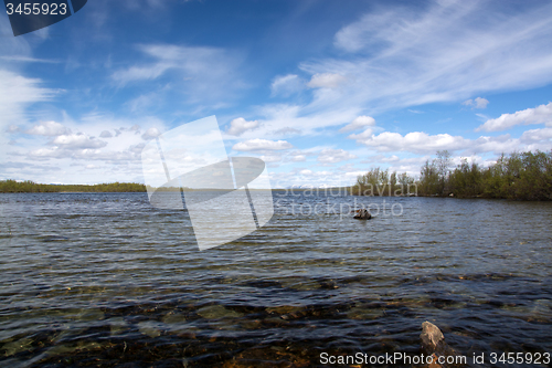 Image of Lake in Lapland, Finland