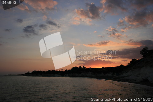 Image of Evening by the sea