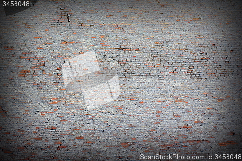 Image of old brick wall real texture