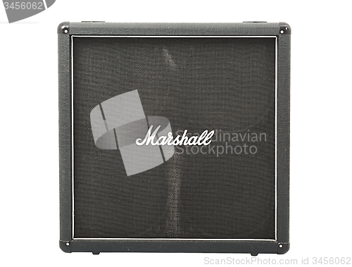 Image of Marshall guitar cabinet