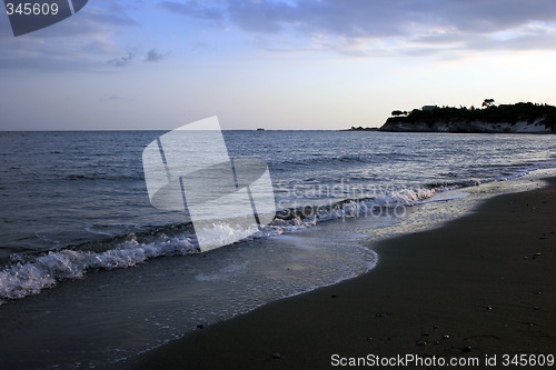 Image of Evening by the shore