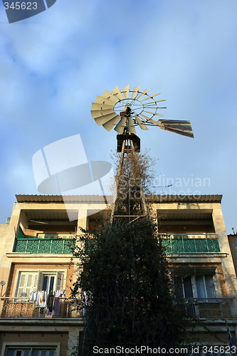 Image of Windmill in the sky