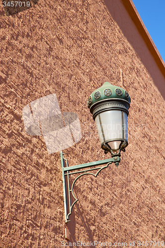 Image of  street lamp in morocco     the outdoors and decoration  