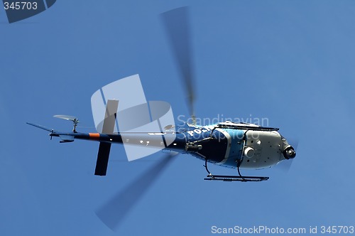 Image of police helicopter