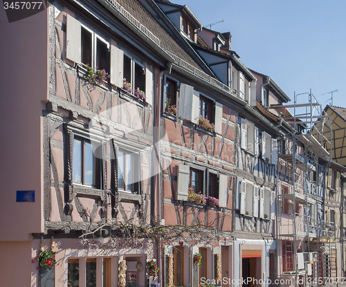 Image of architectural detail in Colmar