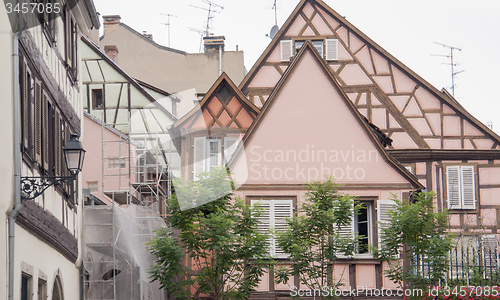 Image of architectural detail in Colmar