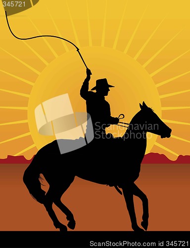 Image of Horseman with Whip