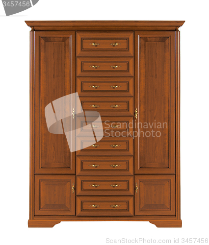 Image of wooden dresser