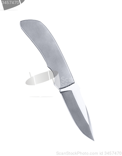 Image of knife on a white