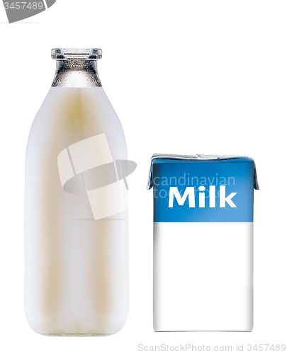 Image of bottle of milk