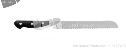 Image of Kitchen knife isolated on white background