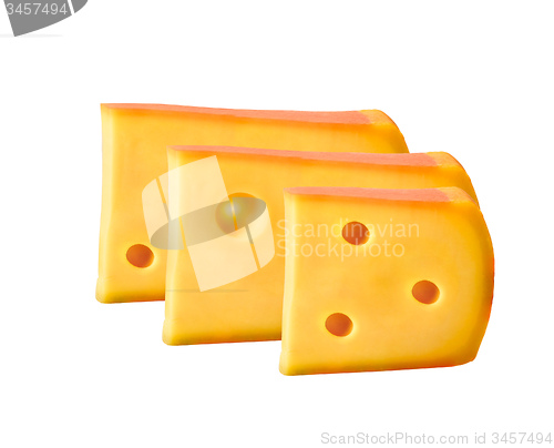 Image of pieces of cheese