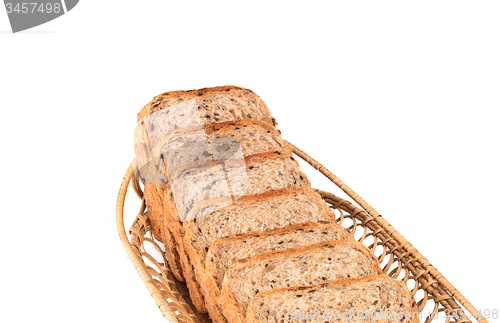 Image of Basket with bread