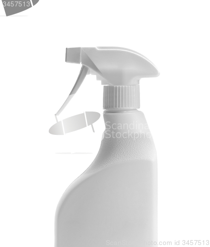 Image of White Spray Bottle close up