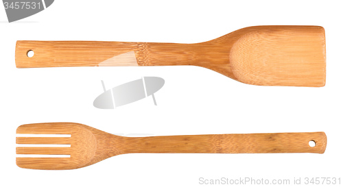 Image of Wooden cutlery