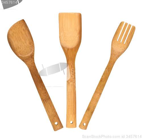 Image of Wooden cutlery