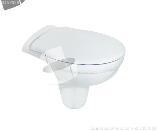 Image of toilet bowl isolated