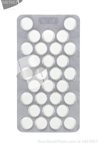 Image of Pack of Medical Pills isolated