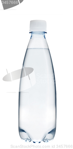 Image of Small glass water bottle