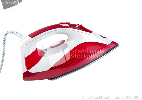 Image of Steam iron isolated on white background