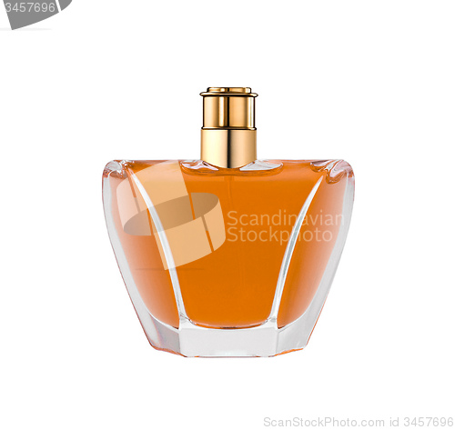 Image of yellow perfume bottle